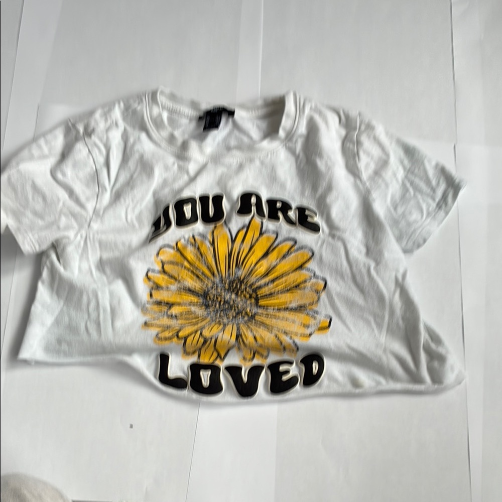 White and Yellow Kids T-Shirt